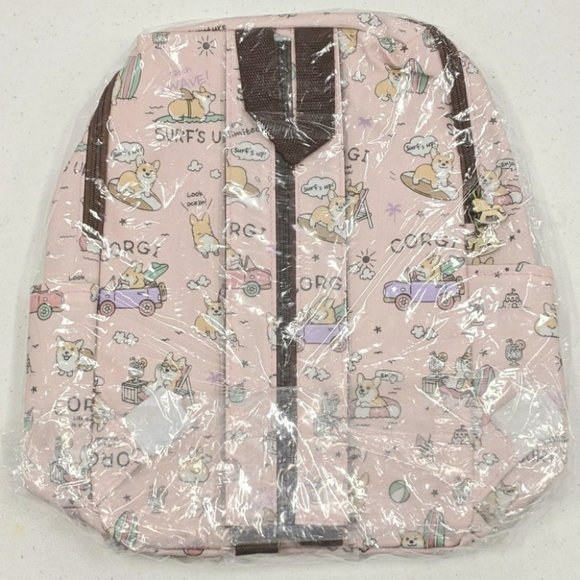 Waterproof Corgi Backpack Convertible Sling Bag - Picture 9 of 13